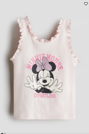 Blusa rosada de Minnie Mouse