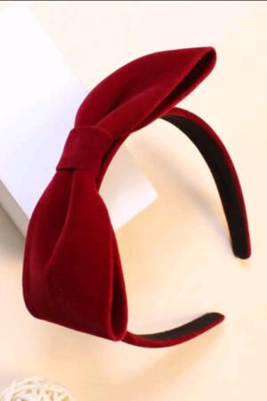 Diadema de tercio pelo color rojo