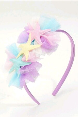 Diadema con diseño de estrella de mar