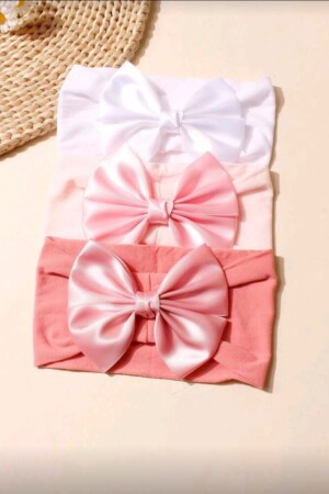 Set de Moñitos Satinados para Bebé – Confort y Estilo