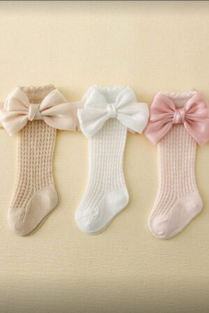 calsetines de chongo de niña varios colores