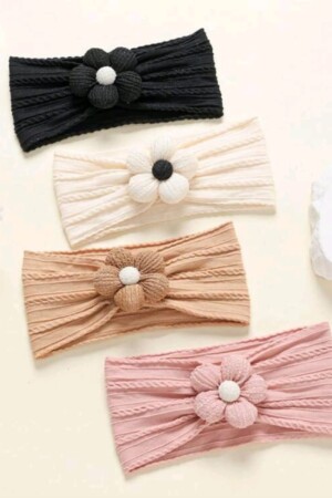 Vinchas negro, crema, beige y rosado 🩷🤍🖤