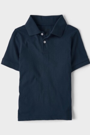 Camisa Polo color azul navy