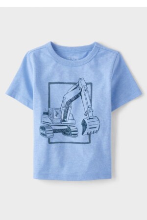 CAMISETA DE NIÑOS CON DISEÑO DE ESCABADORA
