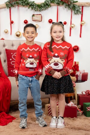 Sweater navideño de reno