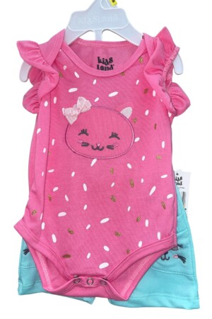 Conjunto para bebé niña Gatita Cute – 2 piezas