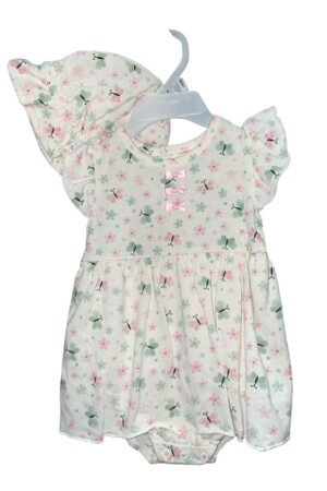 Vestido body para bebé con estampado de mariposas 🦋