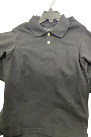 CAMISA TIPO POLO COLOR NEGRA