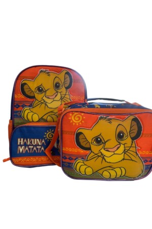 SET DE MOCHILA Y LONCHERA DE EL REY LEON